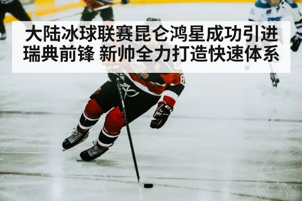 大陆冰球联赛昆仑鸿星成功引进瑞典前锋 新帅全力打造快速体系